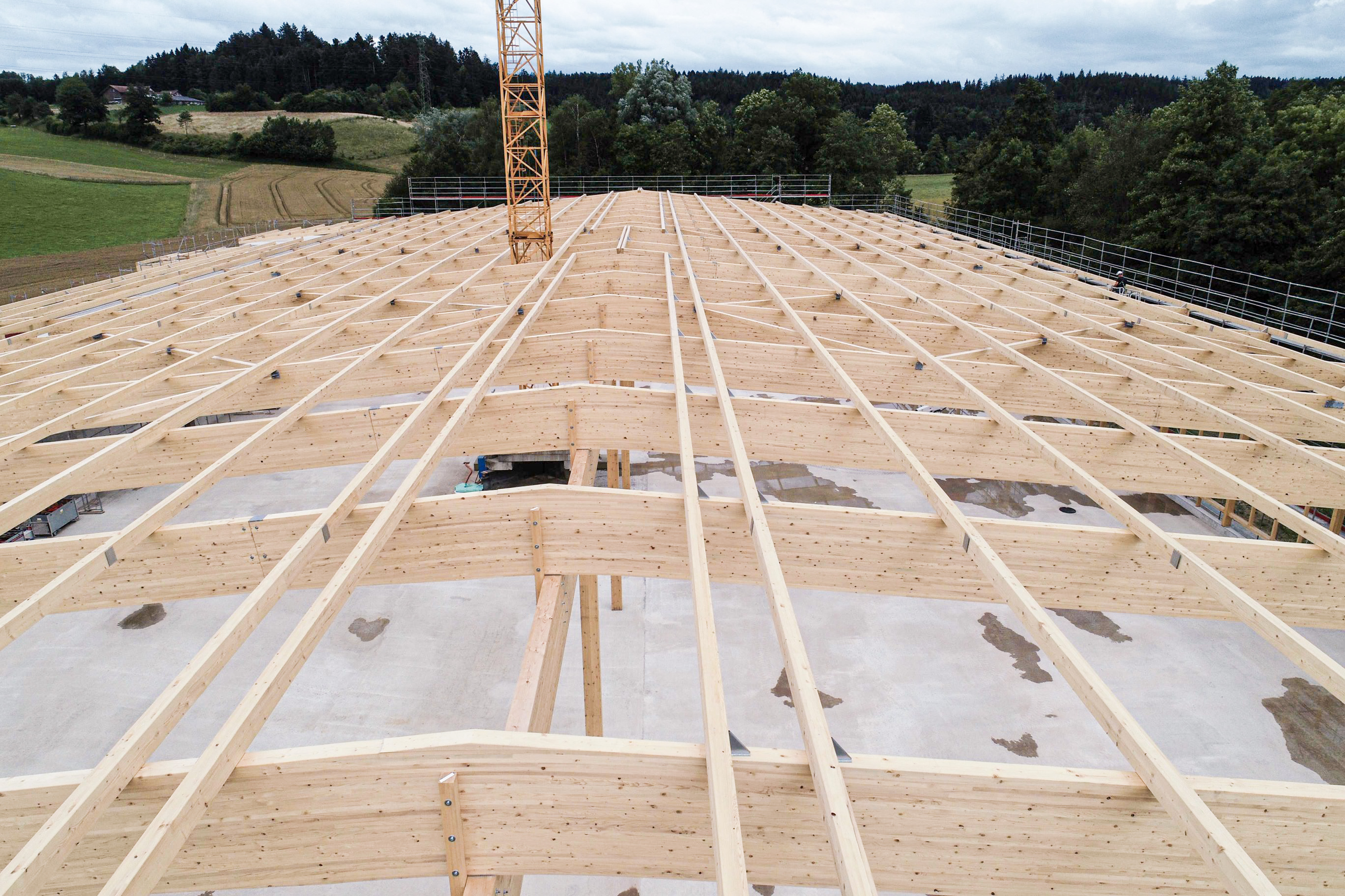 Produktionshalle Akustik und Raum in Vordemwald