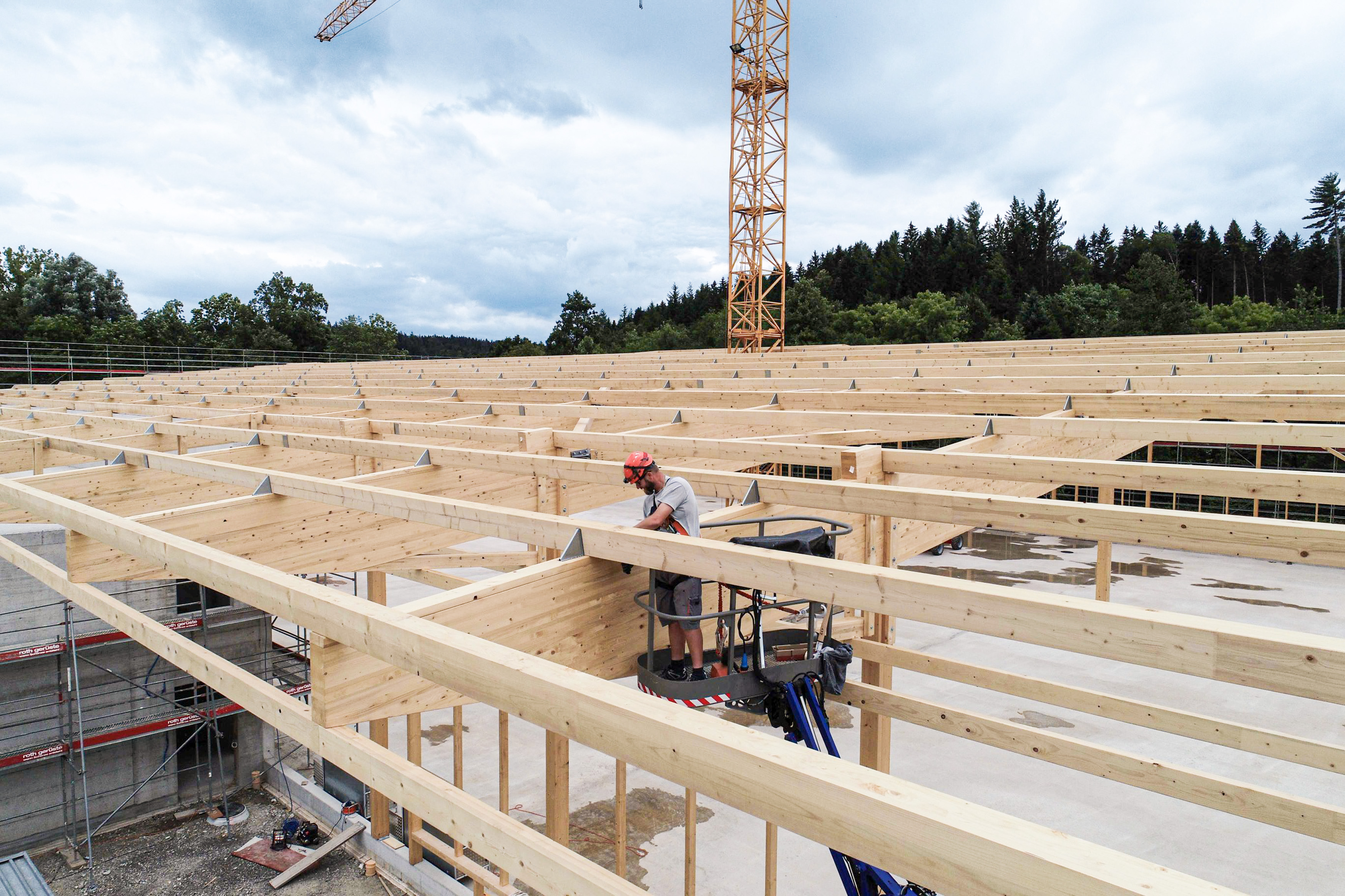 Produktionshalle Akustik und Raum in Vordemwald