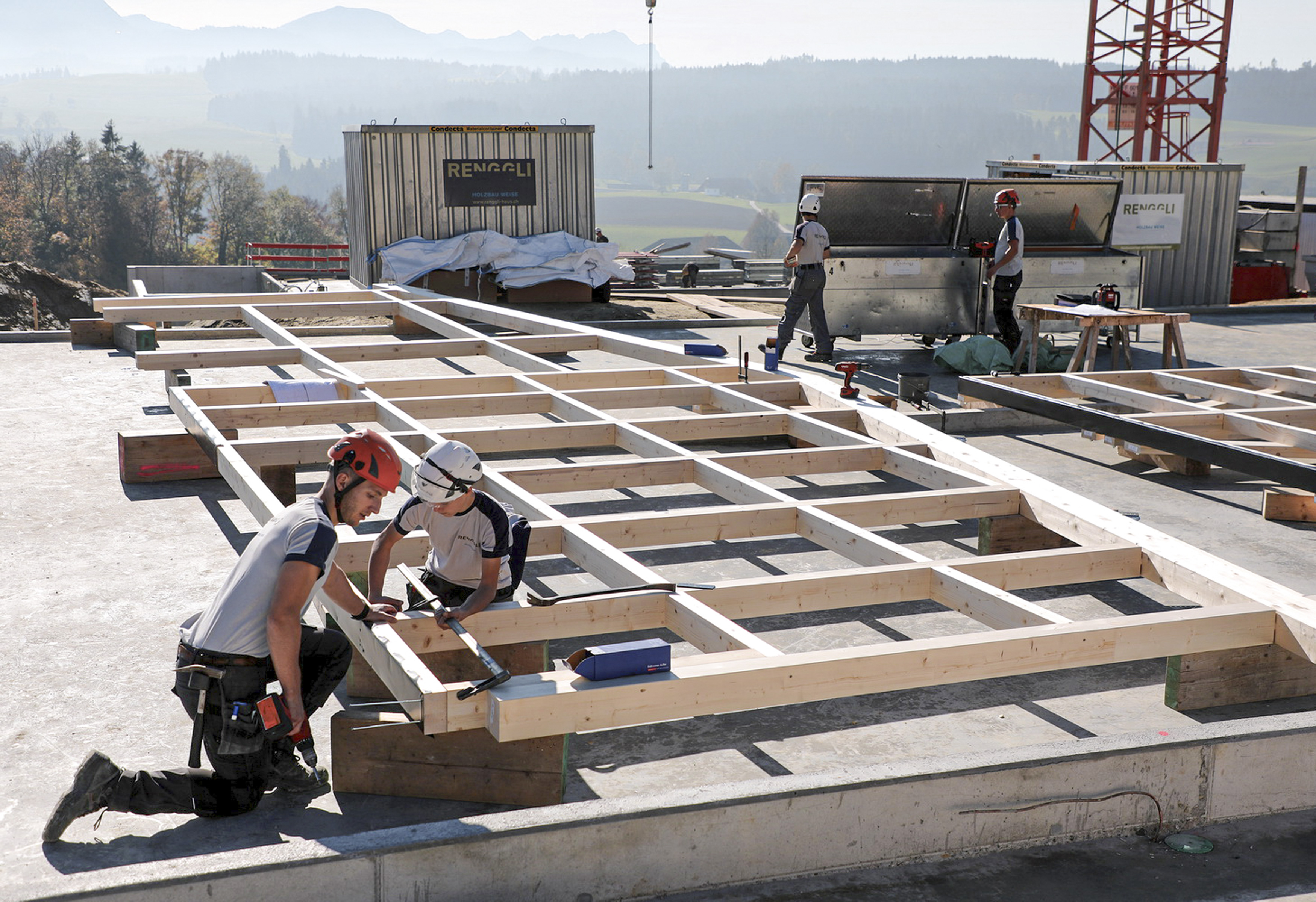 Landwirtschaftlicher Bau in Ruswil
