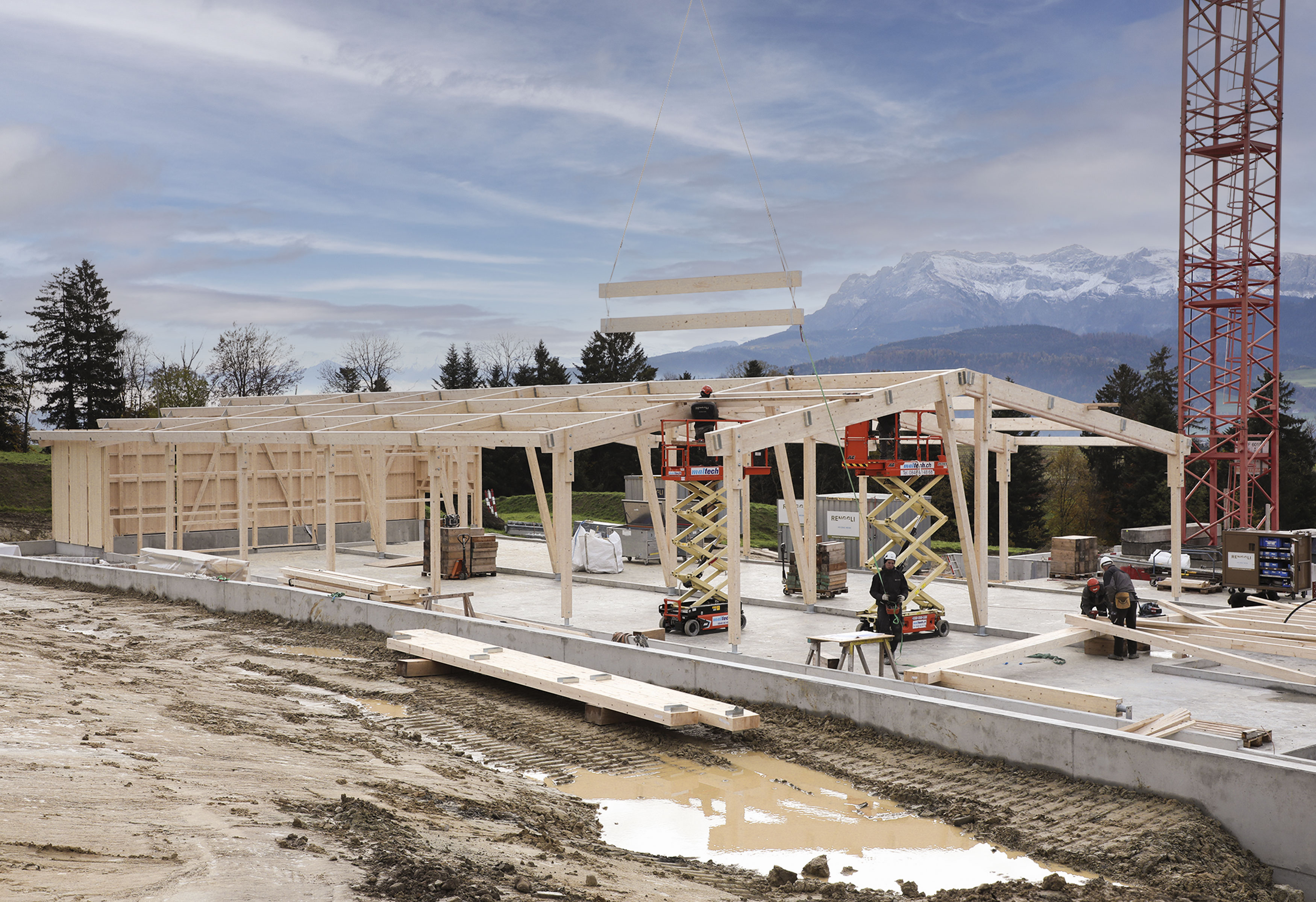 Landwirtschaftlicher Bau in Ruswil