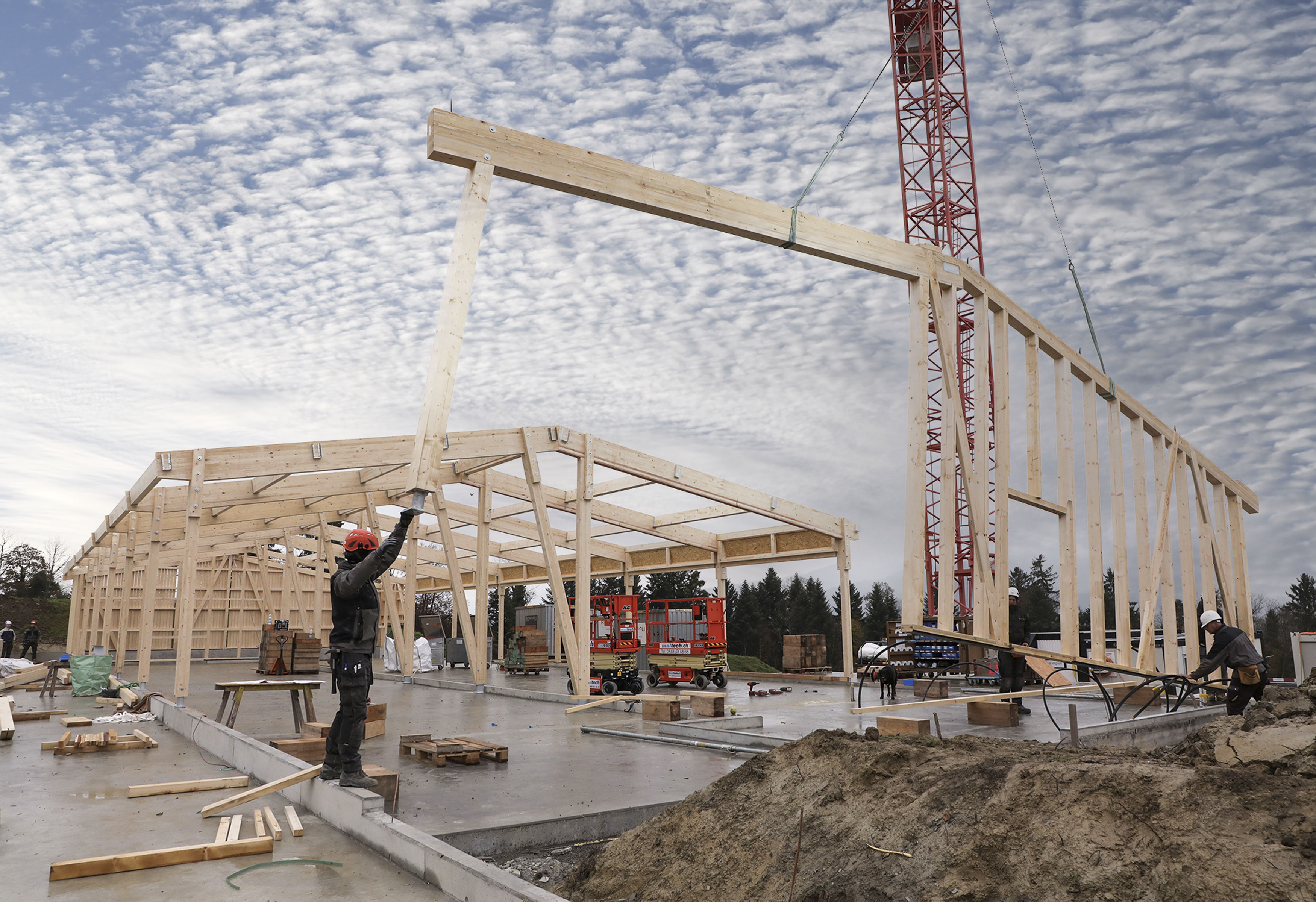 Landwirtschaftlicher Bau in Ruswil