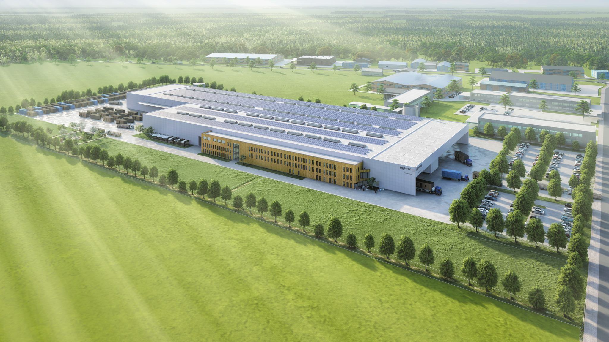 Renggli Haus - Renggli AG realisiert grösstes Holzmodul-Werk Deutschlands