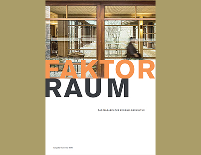 Renggli Haus - Faktor Raum Ausgabe 2/2020