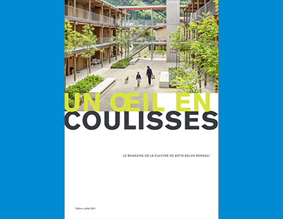 Renggli Haus - Un oeil en coulisses édition 1/2021
