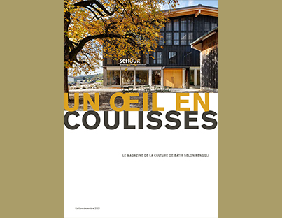 Renggli Haus - Un oeil en coulisses édition 2/2021