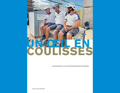 Renggli Haus - Un oeil en coulisses édition 1/2023