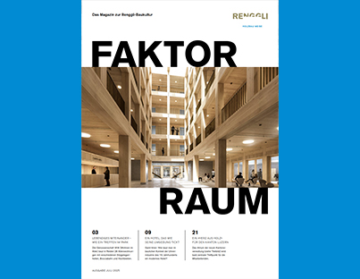 Renggli Haus - Faktor Raum Ausgabe 1/2025