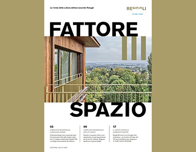 Renggli Haus - Rivista per i clienti no 1/2026
