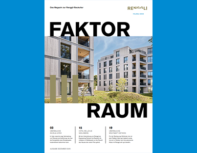 Renggli Haus - Faktor Raum Ausgabe 2/2025
