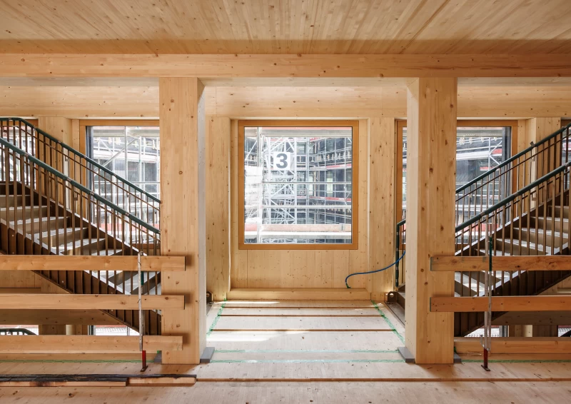 Die kantonale Verwaltung in Luzern bekommt ein Herz aus Holz