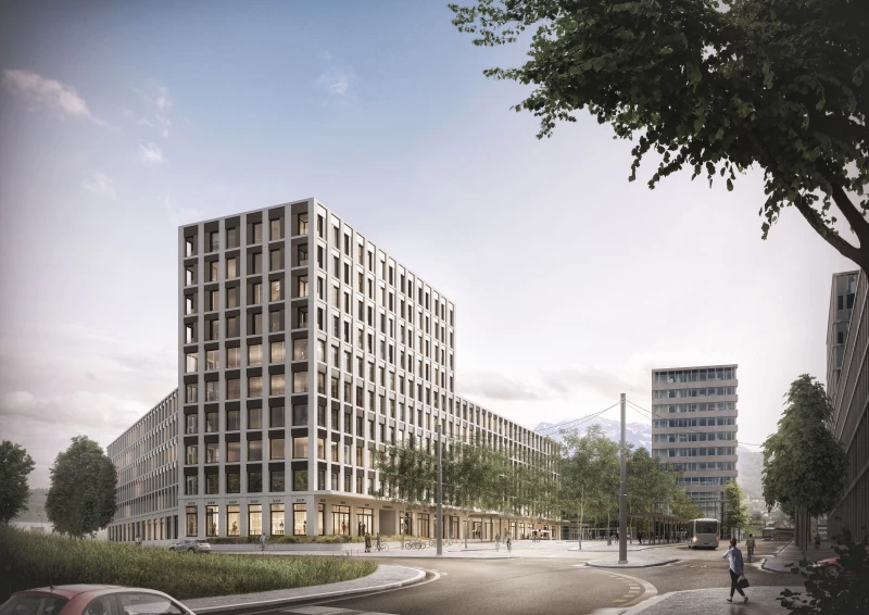 Kantonales Verwaltungsgeb&auml;ude Luzern Seetalplatz Emmen