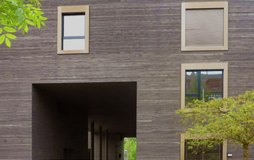 … die Holzfassade 10 Jahre später im 2013.