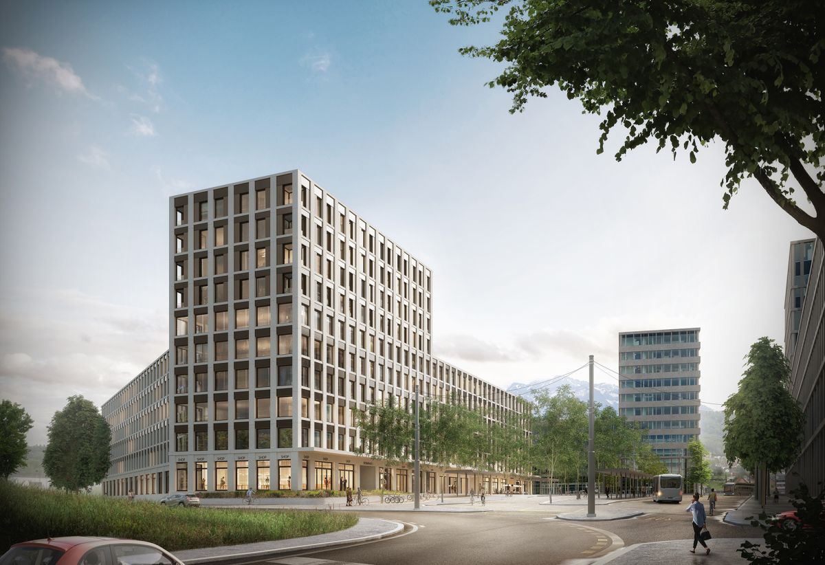 Bild von Die kantonale Verwaltung in Luzern bekommt ein Herz aus Holz