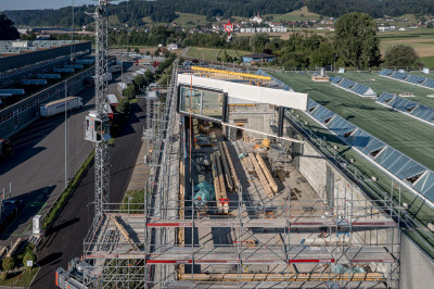 Bild von Aufstockung Personalrestaurant Galliker AG Altishofen