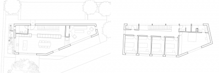 Links: Grundriss EG / Rechts: Grundriss OG