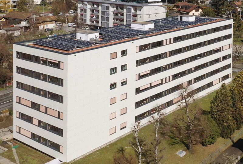 Bild von Energetische Sanierung Mehrfamilienhaus Eules Nyon