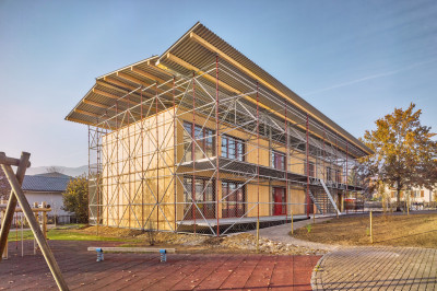 Bild von Modulbau Schulhaus Bellach