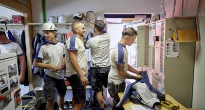 Bild von Arbeiten bei Renggli - Montage