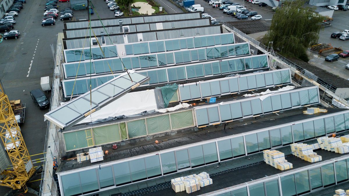 Bild von Licht von oben – massgefertigt aus dem Werk