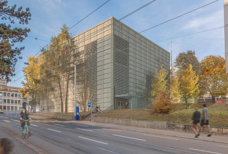 Bild von Neubau Sporthallenprovisorium Gloriarank Zürich
