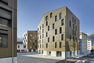 Bild von Überbauung Aletsch Campus Naters