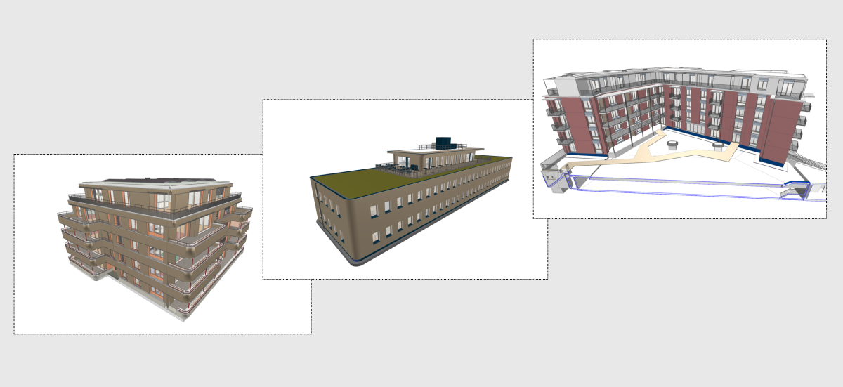 Bild von BIM in der Praxis – drei Holzbauprojekte, drei digitale Erfolgsmodelle