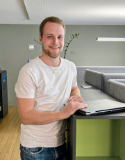 Dario Giger, Berufsbildner und Bauleiter Generalunternehmung