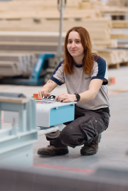 Joëlle Imesch, Berufsbildnerin und Mitarbeiterin Logistik