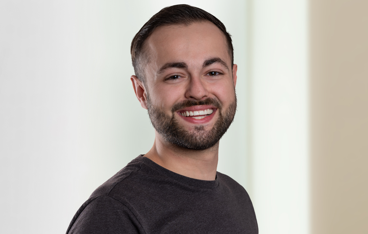 Porträtfoto von Marco Jost, Baustellenleiter Renggli AG