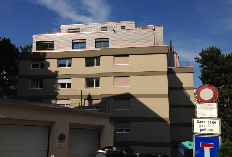 Bild von Aufstockung Mehrfamilienhaus Lausanne