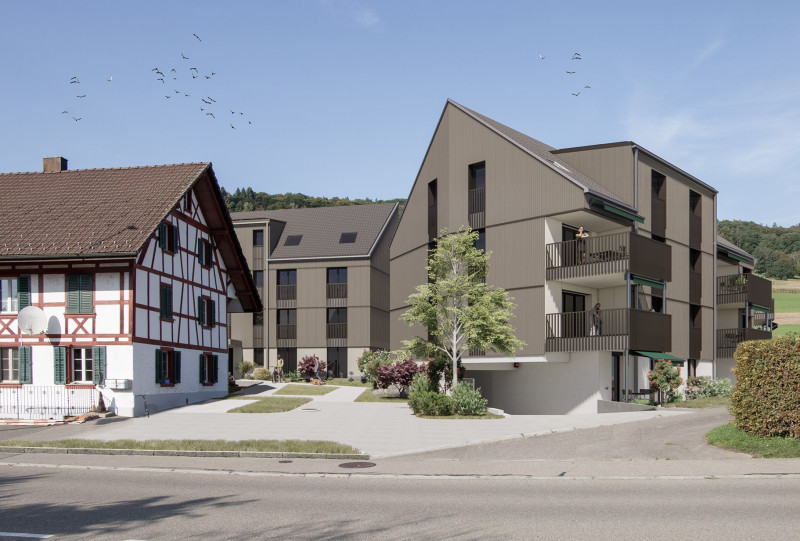 Bild von Mehrfamilienhäuser Schleinikon