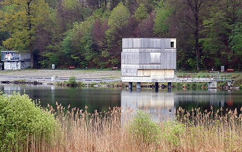 Ruderzielturm am Rotsee