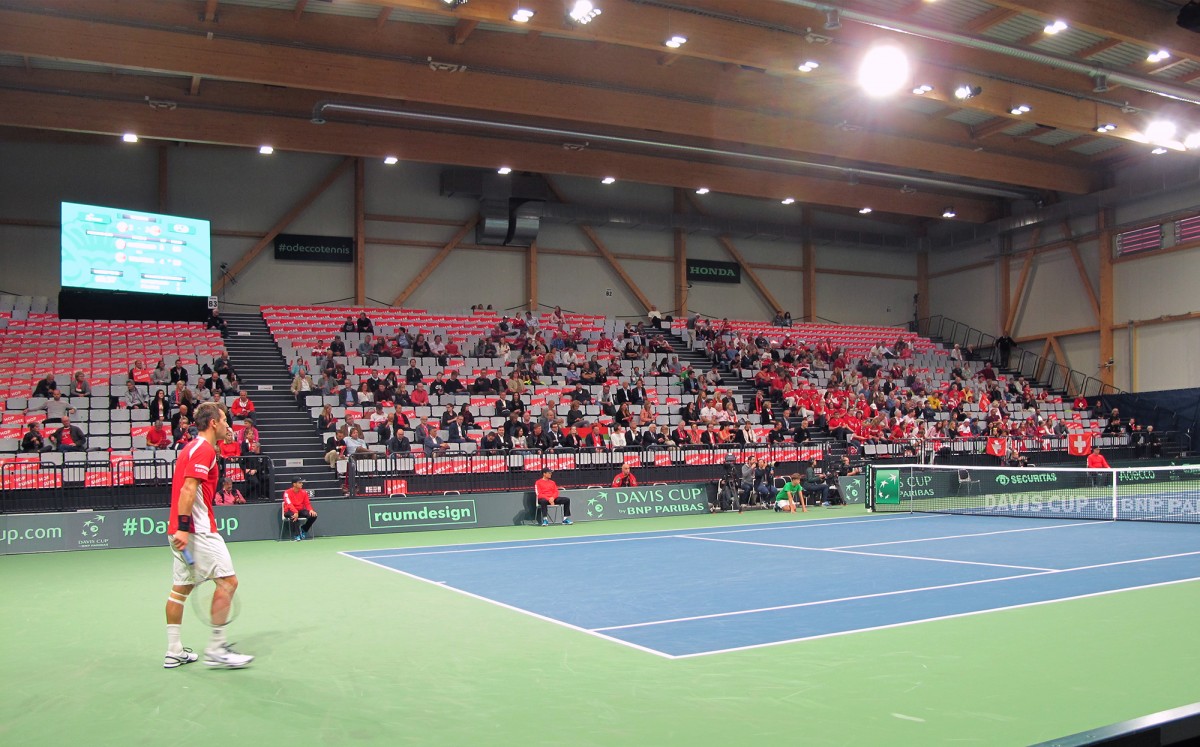 Référence halle de tennis polyvalente à Bienne | Renggli SA