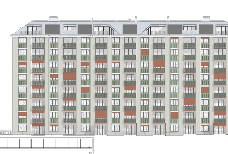 Bild von Surélévation immeuble d'habitation Genève