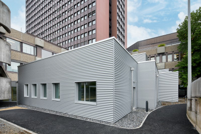 Bild von Structure provisoire pour IRM Hôpital cantonal Lucerne