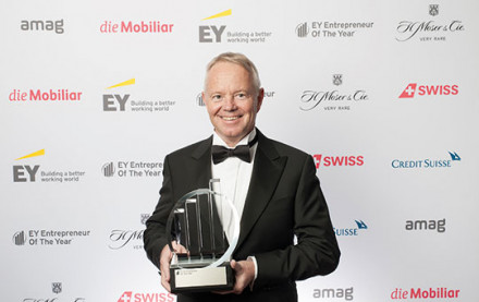 Max Renggli est Entrepreneur of the year 2017 dans la catégorie «Entreprise familiale»