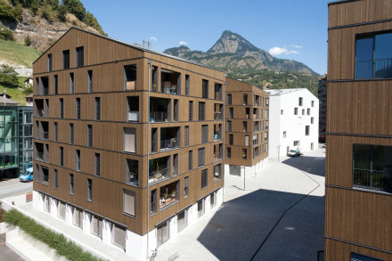 Bild von Des revêtements en bois pour les constructions massives  –  Une solution valable ?