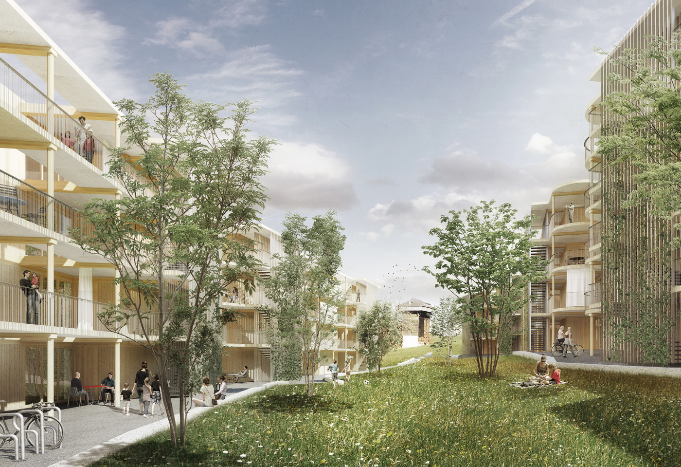 Les raisons d&rsquo;investir avec &laquo;Waldacker&raquo; dans la construction bois sur plusieurs &eacute;tages