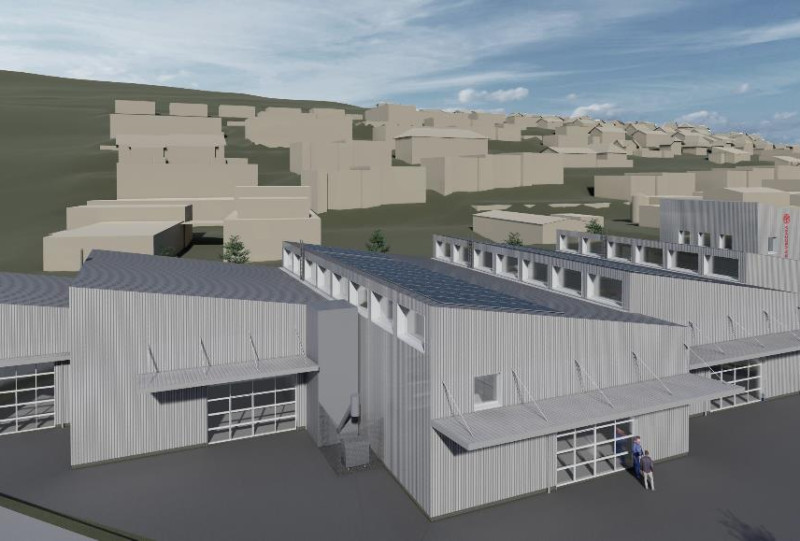 Bild von Bâtiment de l'usine Worb