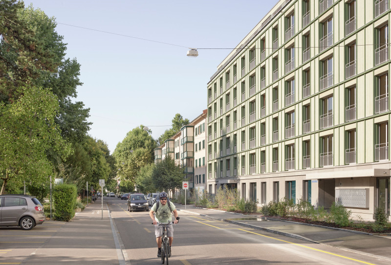 Bild von Immeuble d'habitation lotissement Lehenmatt Immeuble C Bâle
