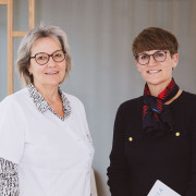 Stéphanie Gachet, Pédiatre cabinet La Toula, avec Françoise Dupré