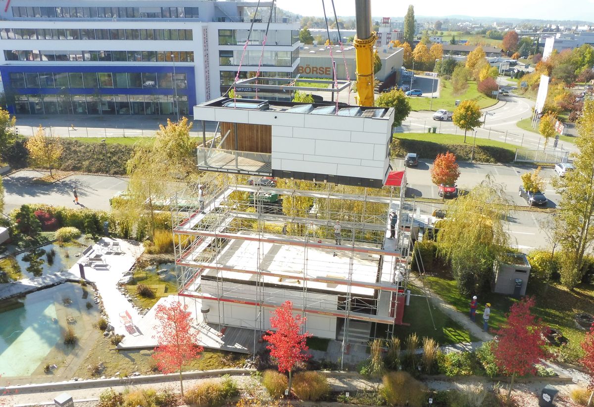 Bild von Comment déménage-t-on un bâtiment modulaire?