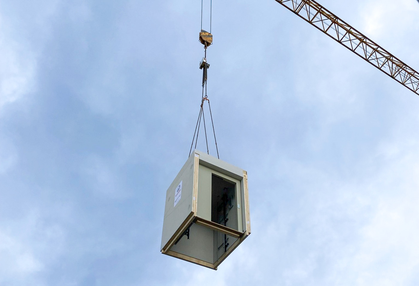 Cage d'ascenseur en bois 2.0