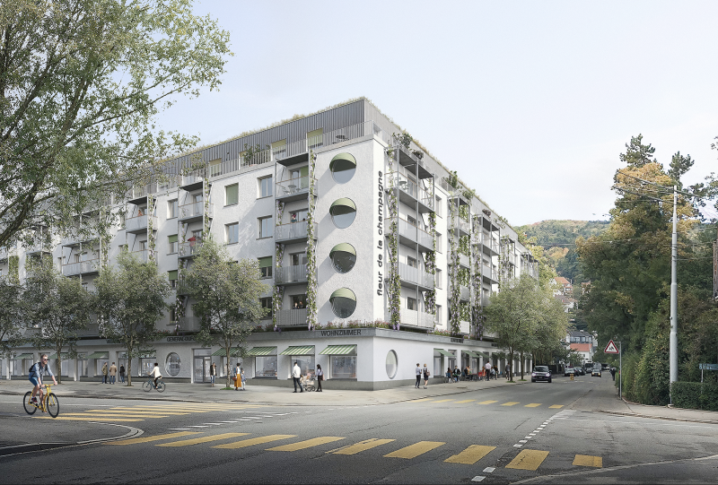 Bild von Immeuble d'habitation et atelier Fleur de la Champagne Bienne