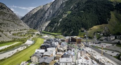 Bild von L’architettura alpina incanta Andermatt